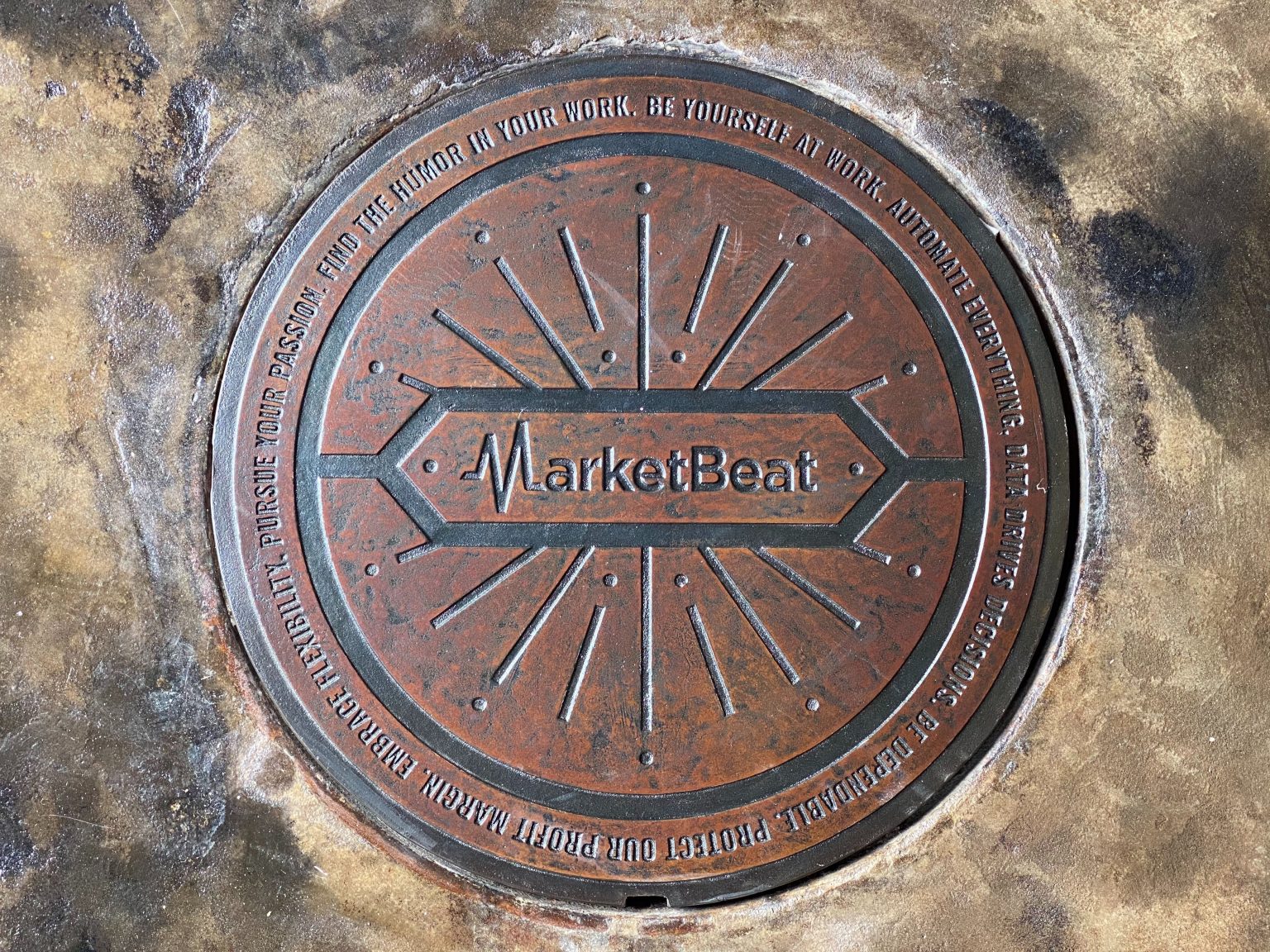 How We Created Custom Manhole Covers for the MarketBeat Office – Matt ...